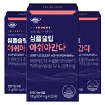 HLB PHARMA Simple Sleep Ashwagandha Shoden 30 Tablets 3 Boxes _ Made in KOREA
